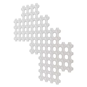 Add modern wall decoration hole board 18w 3d model