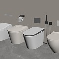 Smart Toilet Toilet 3d model