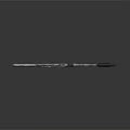 Camouflage Patterned Rifle With Scope Light Colored Stock And Muzzle Device