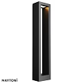 Modern Outdoor Light with Sleek Black Silver Design for Garden Pathway