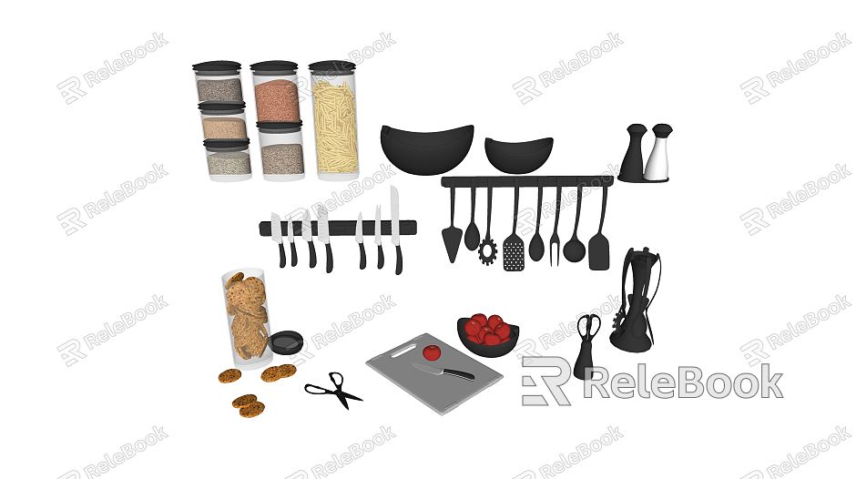 Modern Kitchenware model