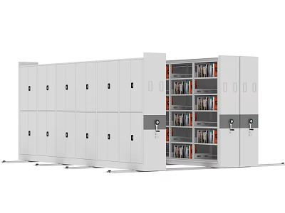 Modern filing cabinet 3d model