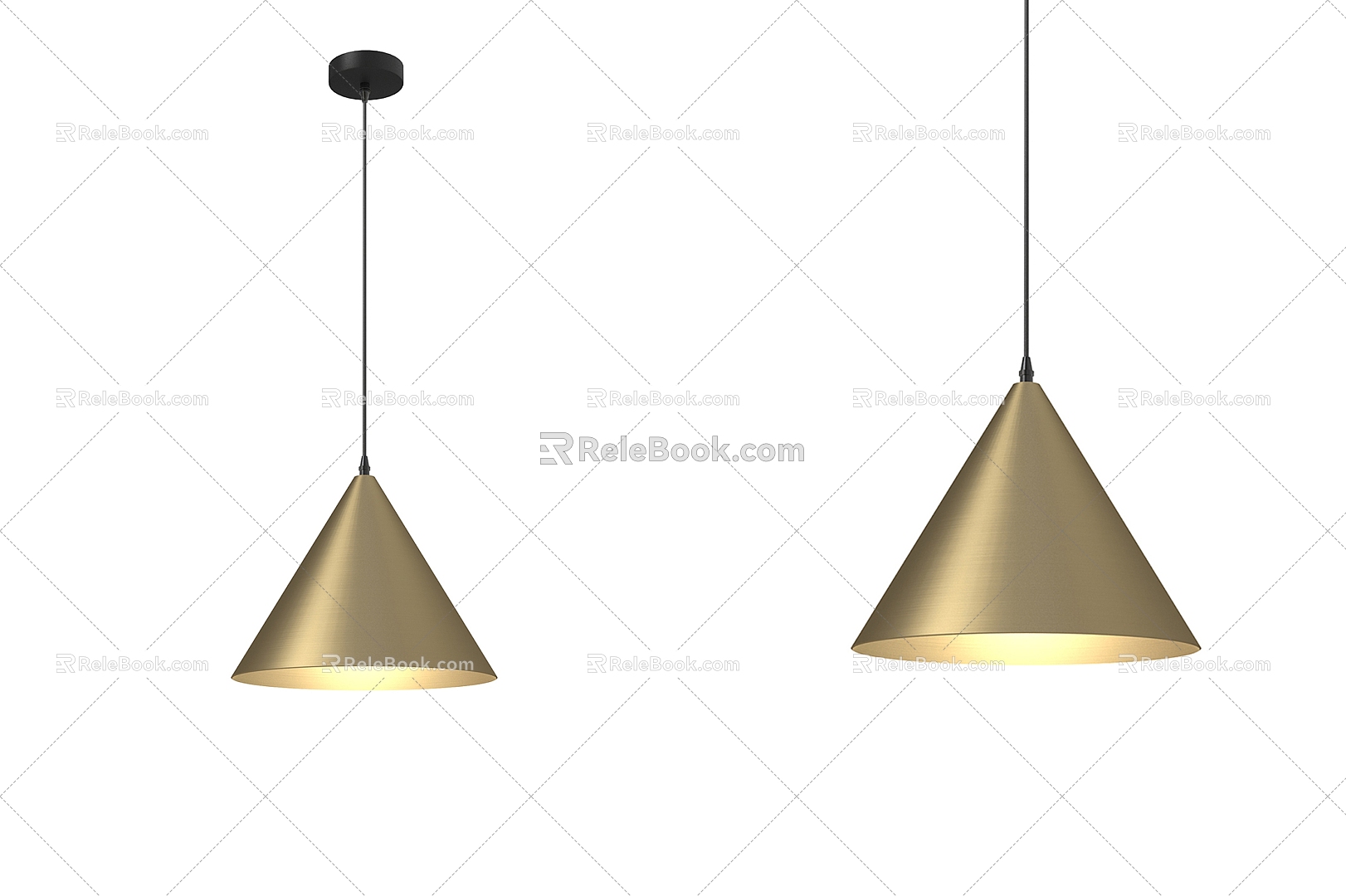 Modern Simple Light Luxury Chandelier Chandelier Restaurant Chandelier Decorative Hanging 3d model