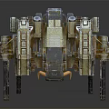 Industrial LOFT Robot Machine Warrior Machine Warfighter 3d model