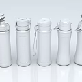 Cille Water Bottles in Various Colors with Diverse Designs and Functional Lids