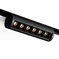 Modern Black Housing LED Downlights and Spotlights with Multiple Bulbs for Home Interior Lighting