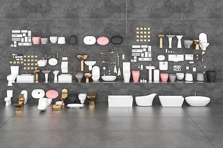 Modern Sanitary Ware 3d model