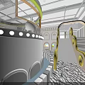 Kindergarten Indoor Playground Design With Colorful Structures Safe Flooring And Interactive Activity Zones