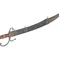 Sword Scimitar Ancient Sword 3d model