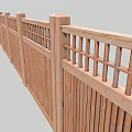 Wooden Building Exterior Wall With Traditional Lattice Design And Vertical Slats