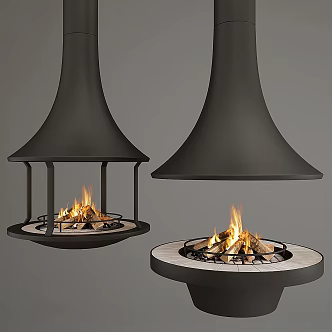 Fireplace Stove Electronic Fireplace 3d model