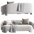 Modern Multiplayer Sofa Combination 3d model