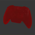 Ergonomic Black Wireless Game Controller For Gaming With Dual Joysticks And Buttons