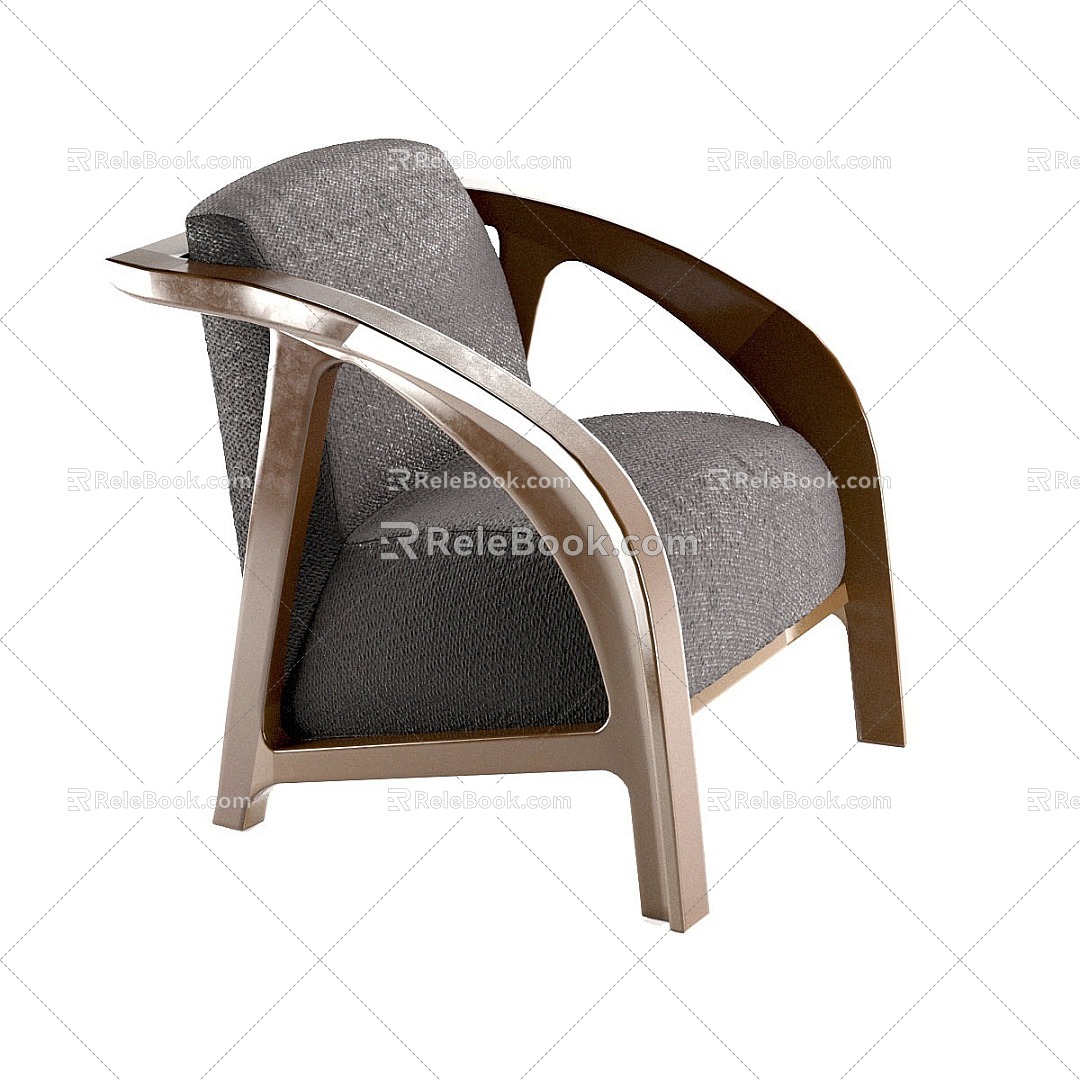 Single sofa 3d model