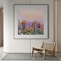 modern decorative painting 3d model