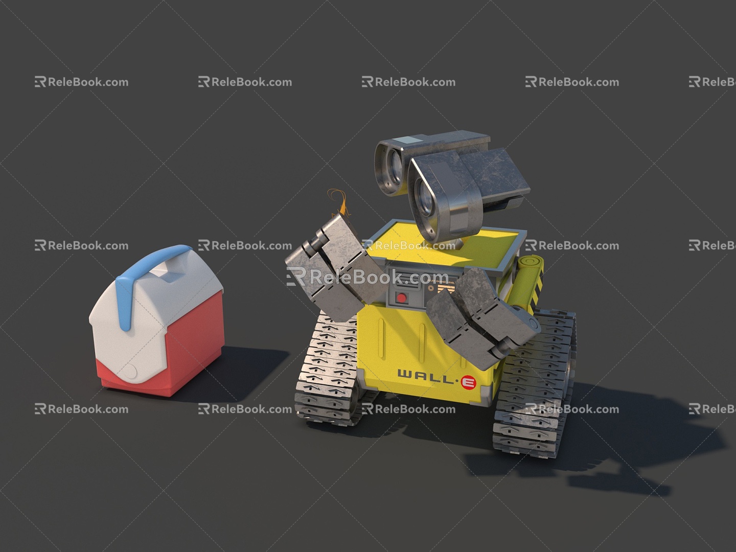 Wa Li robot cleaning robot robot mobilization 3d model