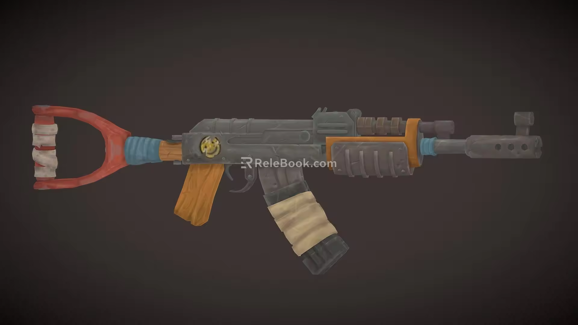 Rust Assault Rifle IAk47 3d model