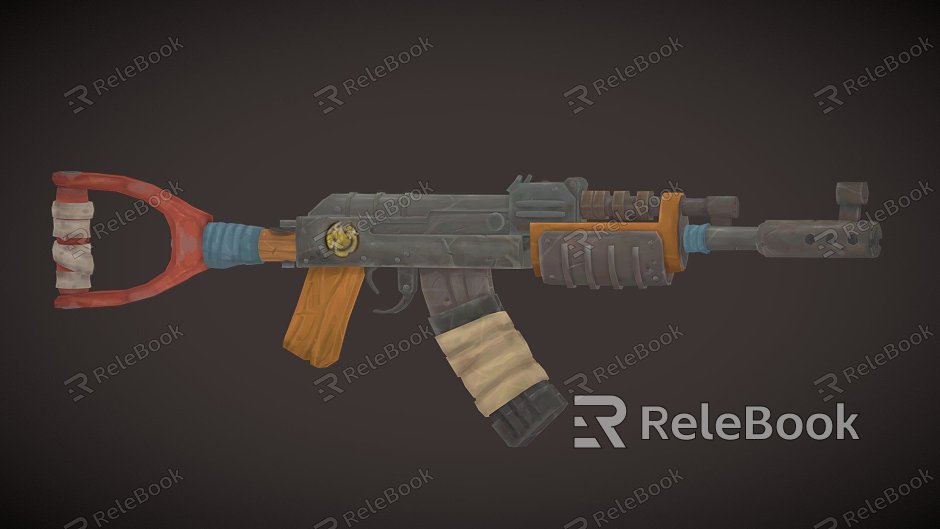 Rust Assault Rifle IAk47 model