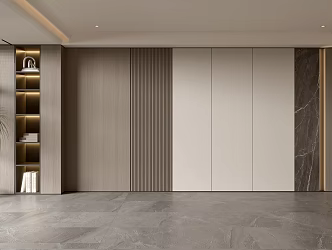 Living Room Sofa Background Wall Modern Simple Living Room Light Luxury Background Wall Balcony Cabinet Sofa Background Wall Front Desk Background Wall Italian Living Room 3d model
