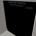 Modern Kitchen Built-in Dishwasher As Essential Kitchen Appliance With Sleek Cabinets And Countertop