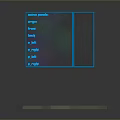Modern Transparent Electronic Display Screen With Hexagonal Base And Blue Border