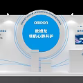 Omron Event Display Wall With Digital Intelligence Driven Heart Health New Product Experience Expert Consultation