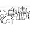 Assorted Stylish Bags Collection With Leather Canvas Tote Shoulder And Colorful Designs