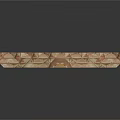 Intricately Carved Architectural Decorative Panel With Arched Niches And Ornate Patterns