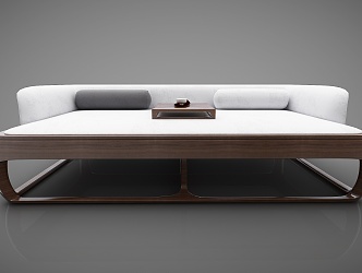 New Chinese-style Lohan Bed Sofa 3d model