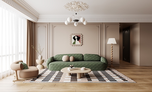 Living room 3d model