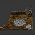 typewriter old typewriter antique typewriter classical typewriter 3d model