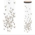 Modern chandelier crystal chandelier 3d model