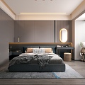 Italian Master Bedroom 3d model