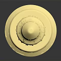 Premium Golden Metal Audio Plug with Glossy Finish for Headphone Audio Connection