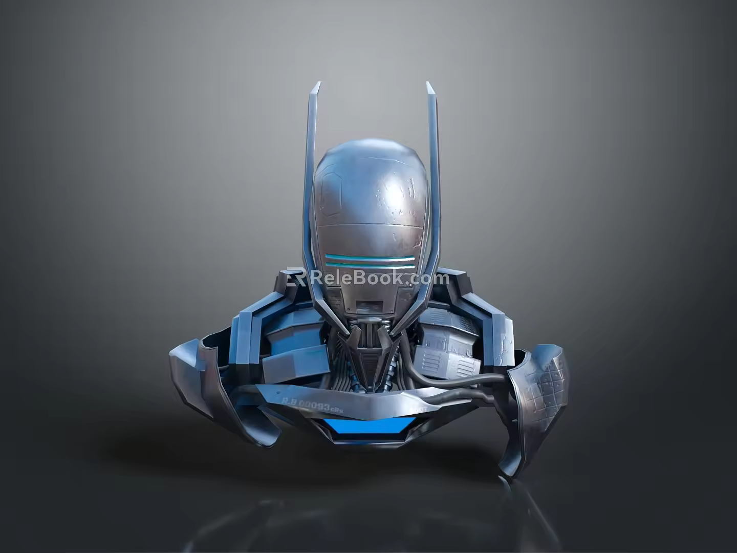 Sci-Fi Helmet Alien Helmet High Tech Helmet Game Helmet 3d model
