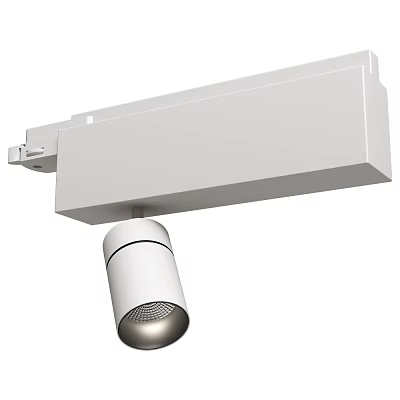 White Ceiling Mounted Downlight Spotlight with Sleek Modern Design for Home Lighting 3d model