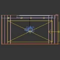 background wall 3d model