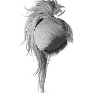 hair woman hair 3d model
