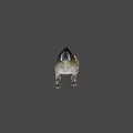 Realistic 3D Dinosaur Model With Colorful Skin Texture And Anatomical Details