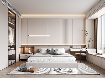 Modern Bedroom 3d model