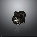 Military Weapon Safety Knob Component With ARM SAFE Markings And Tactical Metal Design