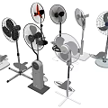 Various Types of Air Cooler Fans with Different Designs for Home Cooling Use
