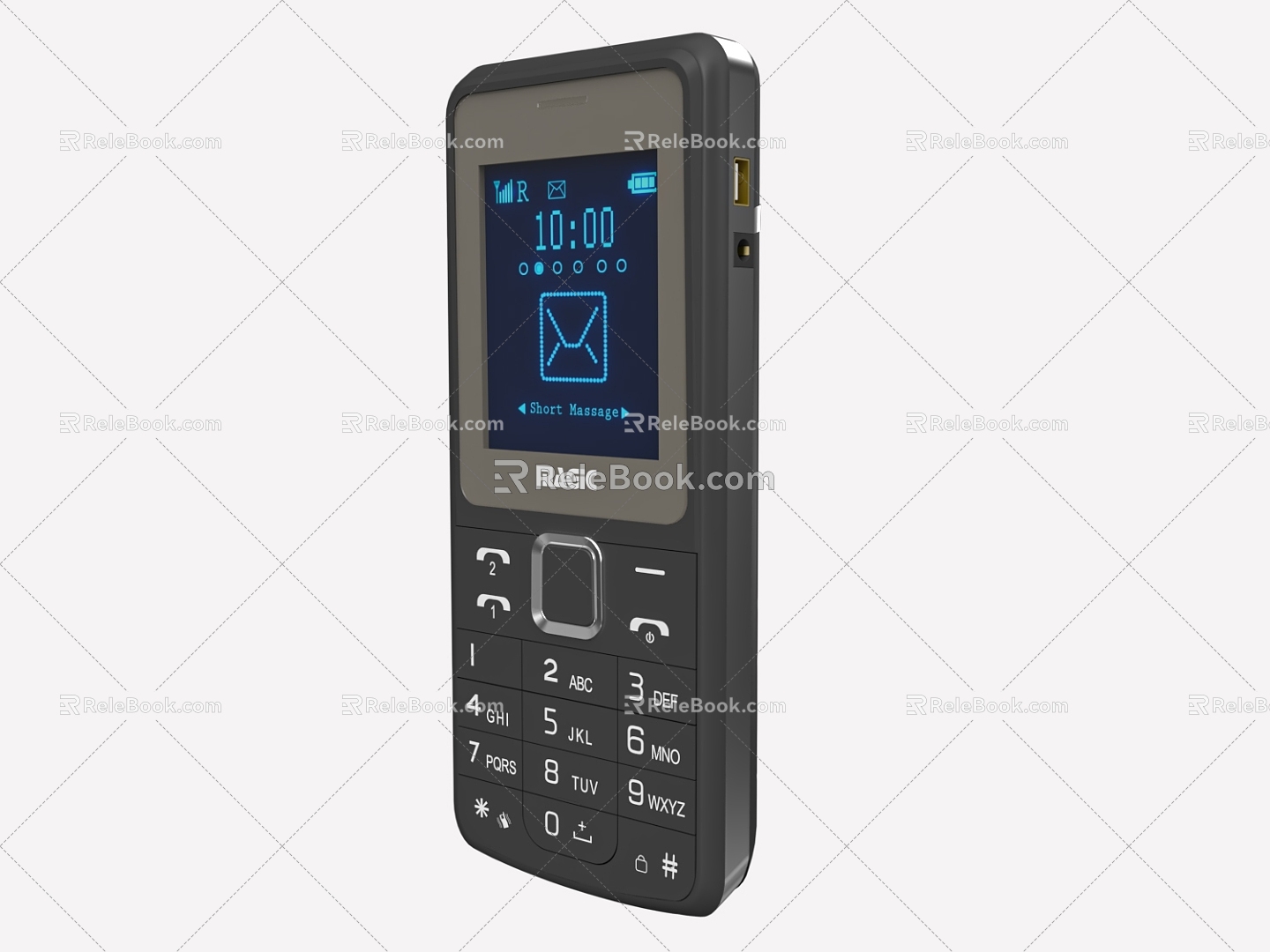 Mobile Phone Telephone Communication Equipment Elderly Machine 3d model