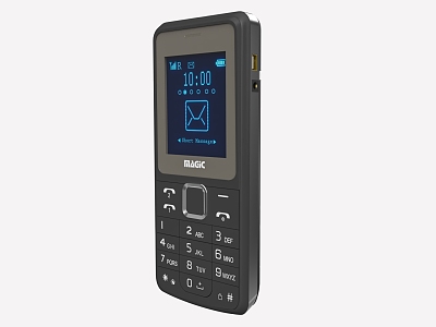 Mobile Phone Telephone Communication Equipment Elderly Machine 3d model