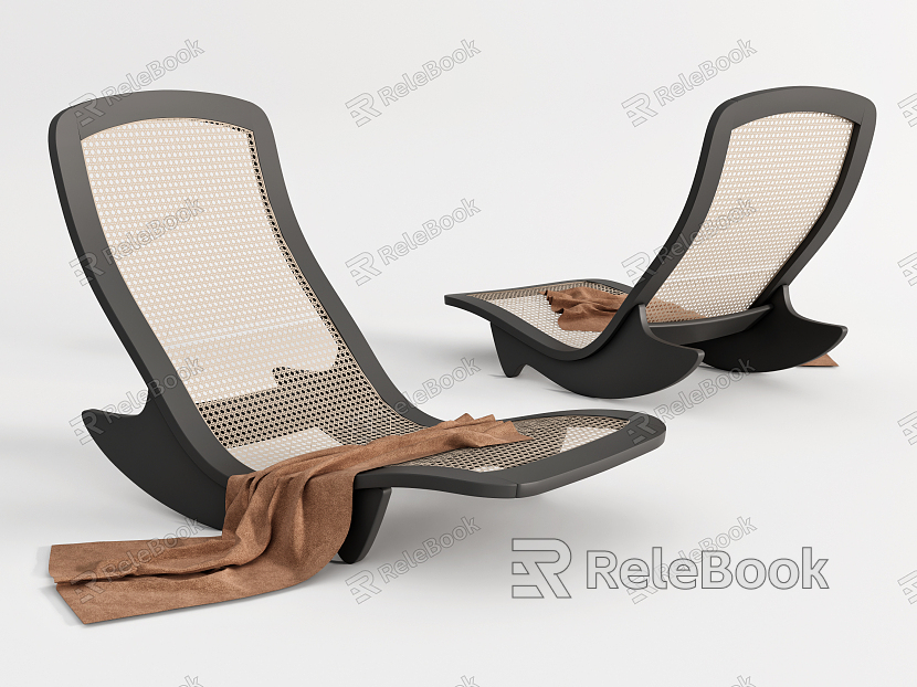 Quiet Lounger Rattan Lounger model