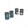 Assorted Jimmy Bean Canned Beans With Ranch Style And Other Varieties On White Background