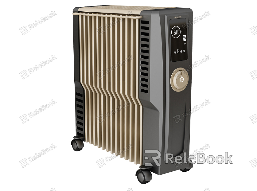 Modern electric heater radiator model