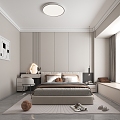 Modern Home Bedroom 3d model