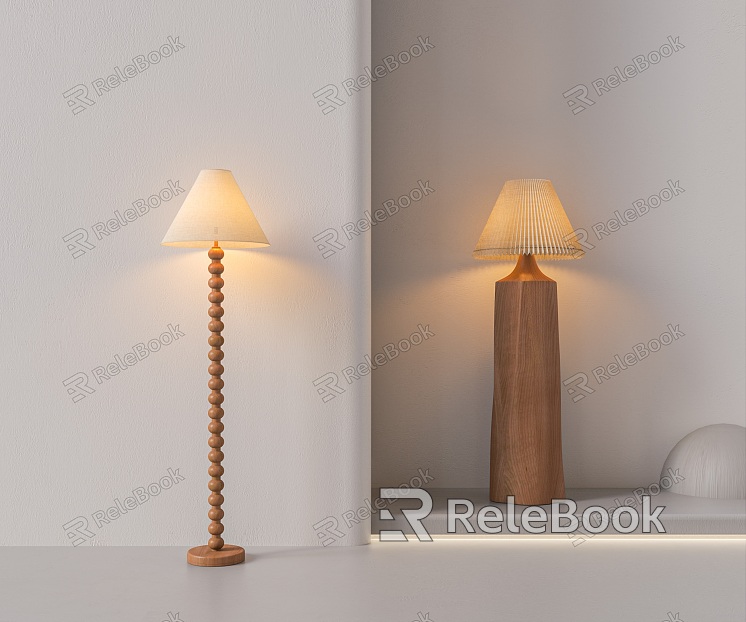 Quiet Wind Floor Lamp model