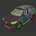 Luxury Gray SUV With Sleek Body Roof Rack Front Grille And Black Wheels Design